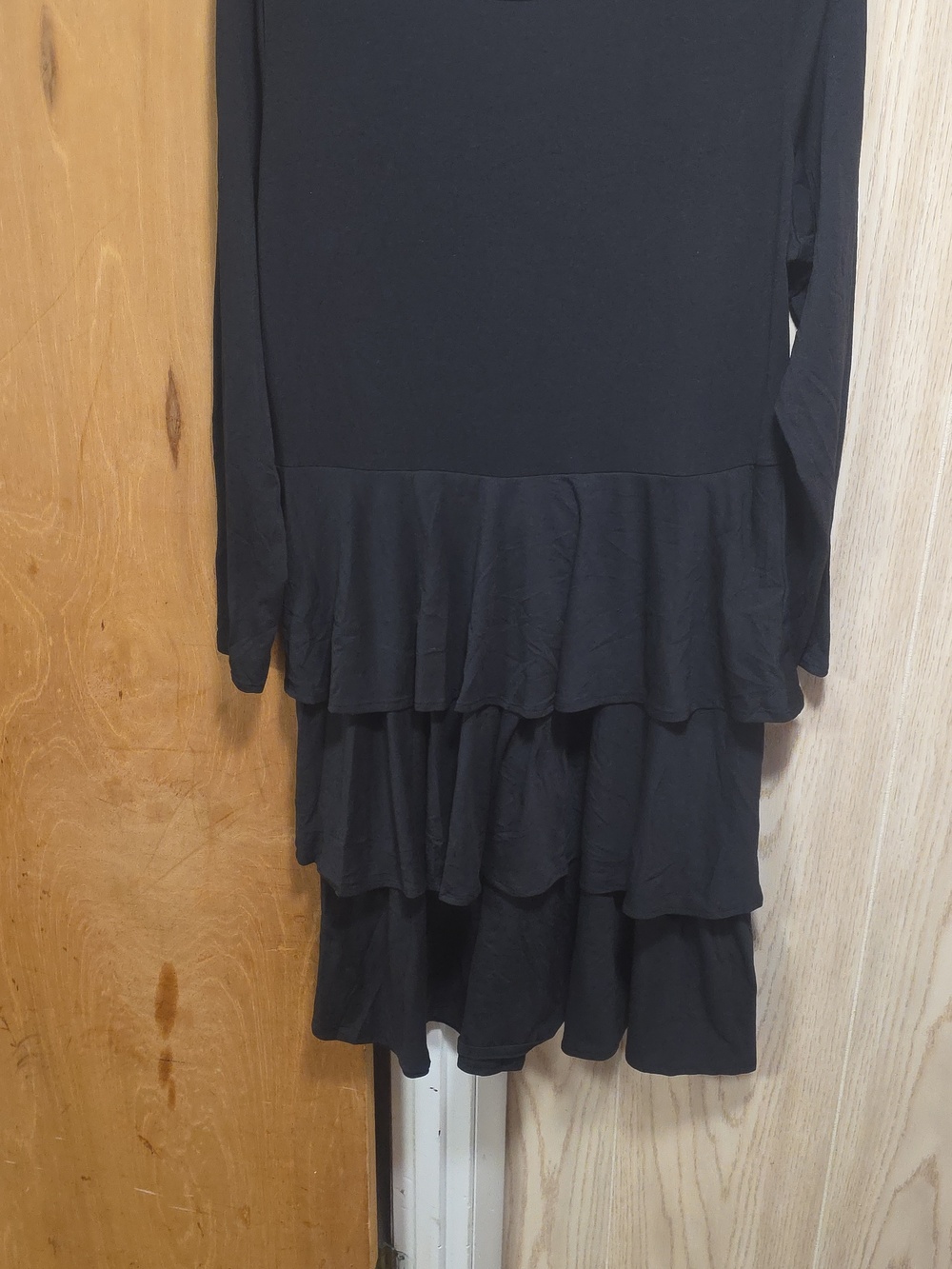 LuLaRoe Georgia - Long Sleeve Layered Flowery Dress